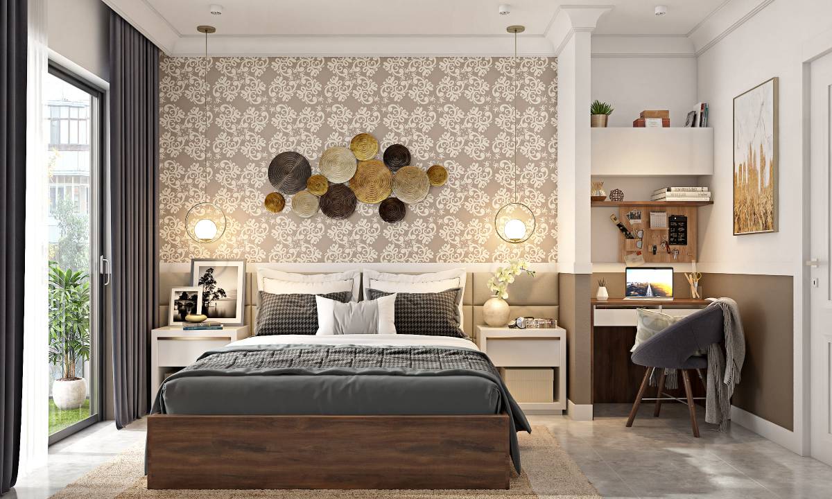 Spacious 1 BHK home with cost estimate from home interior cost calculator