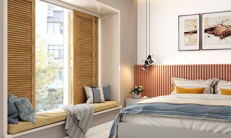Sunlit Retreat: 9 Dreamy Bedroom Bay Windows with Cozy Seats 