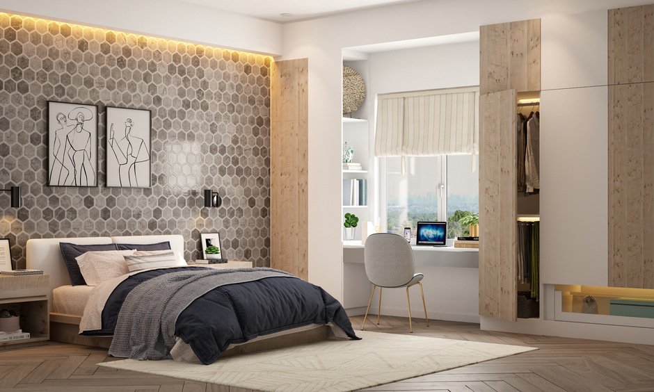 Trending bedroom interior design for 2024