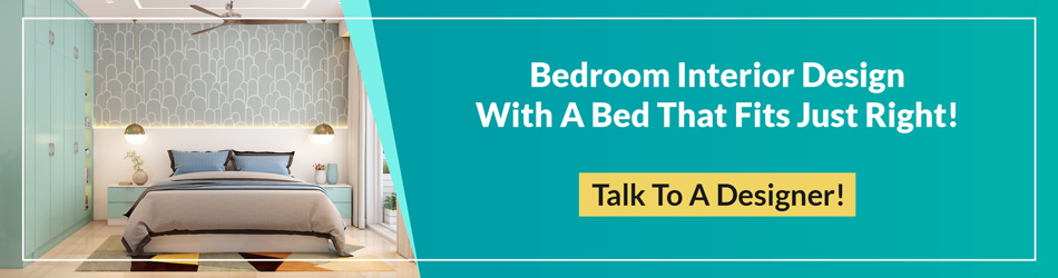 Bedroom interior design with a bed that fits just right