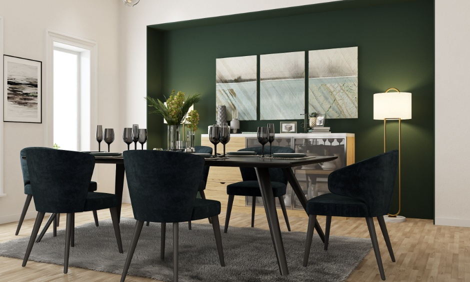 10 Stunning Black Dining Room Table Decor Combinations