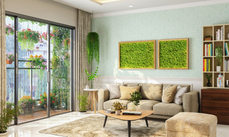Interior design 2026 cost overview for futuristic homes with smart tech and sustainable materials.