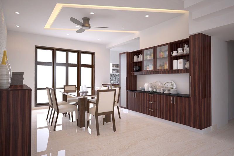 Check out unique dining room cabinets