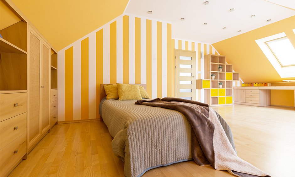Aesthetic attic bedroom designs for your home