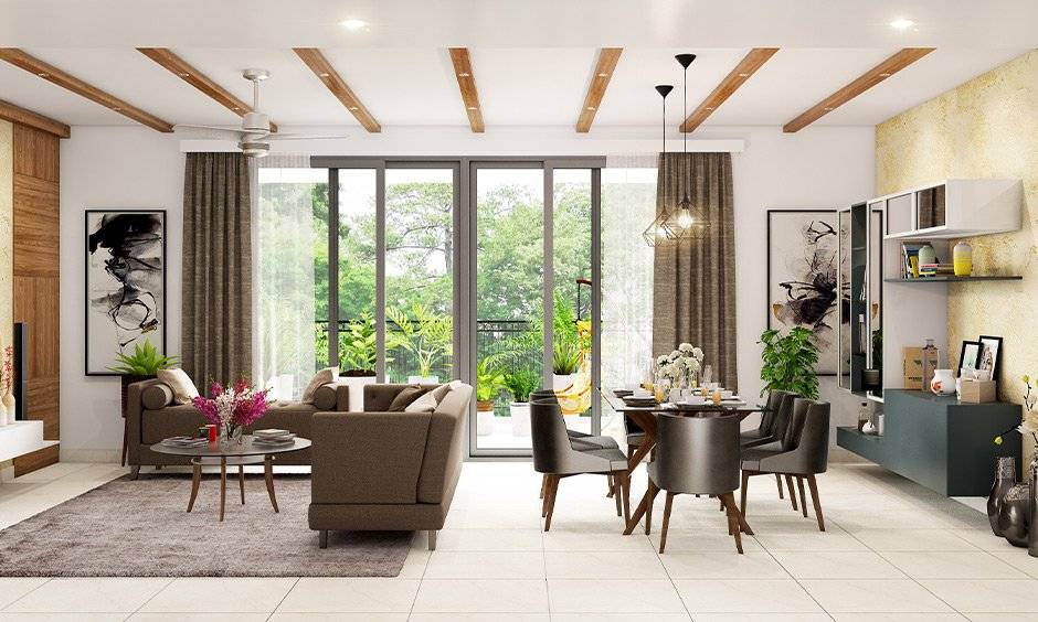 false ceiling design for dining room