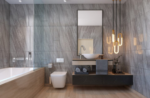 6 trendy Indian bathroom designs with modern styles and cultural touches.