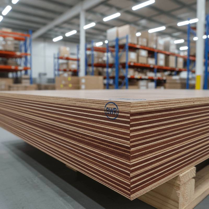 Boiling water resistant ply for wardrobe