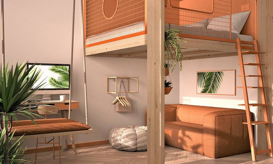 Multifunctional beds and day beds for small spaces