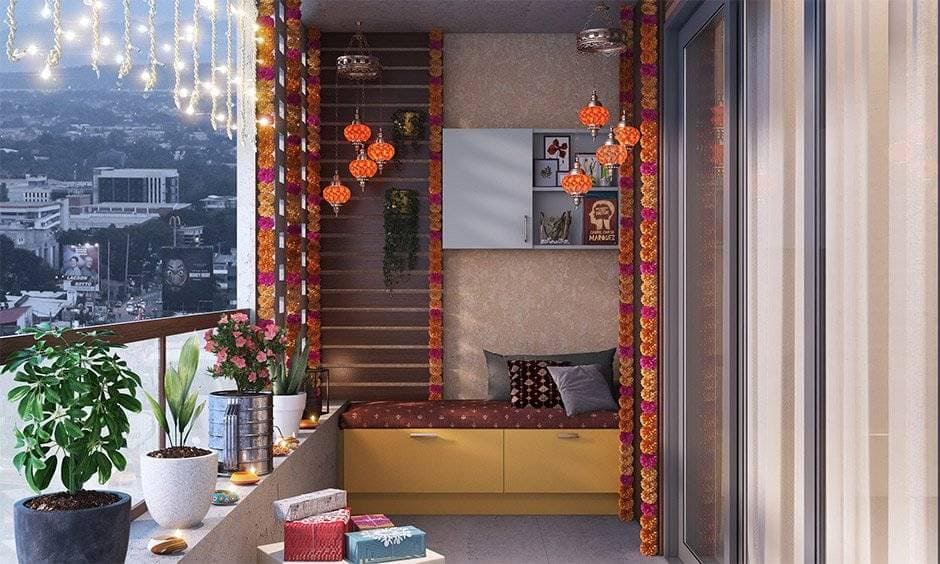 Lohri decoration ideas with traditional decor pieces for a festive vibe